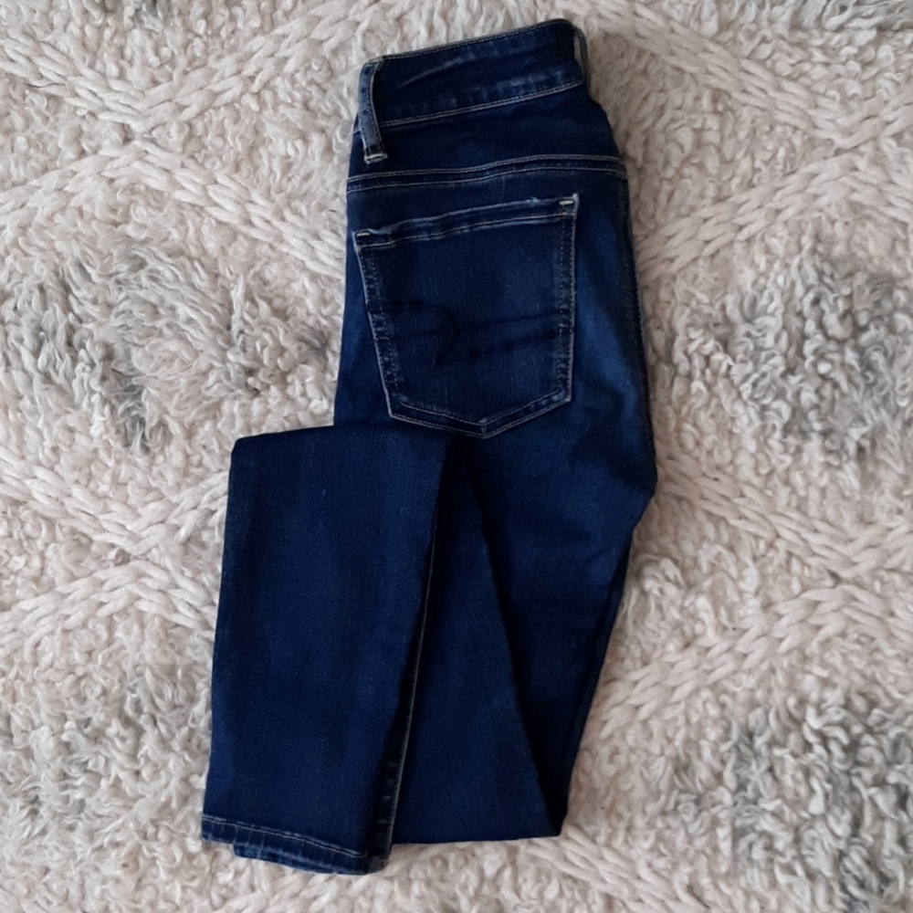AE Super Strech Jegging sz 0 long